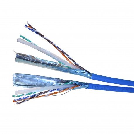 032776 LEGRAND CABO LCS C6 F/UTP 8P DCA. SEVENDE EM ROLOS DE 500 M. O PREÇO É UNITÁRIO POR M.