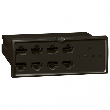 033501 LEGRAND BLOCO INJETOR POE, 4 PORTAS
