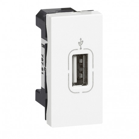 078761 LEGRAND MO-BASE USB2.0 1M BL STRAPPATO