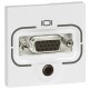 078774 LEGRAND МО-БАЗА-РОДА HD15+JACK3,5 2М ТОР БЛ