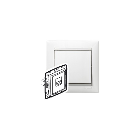 770085 LEGRAND VL-HDMI DOCK WHITE