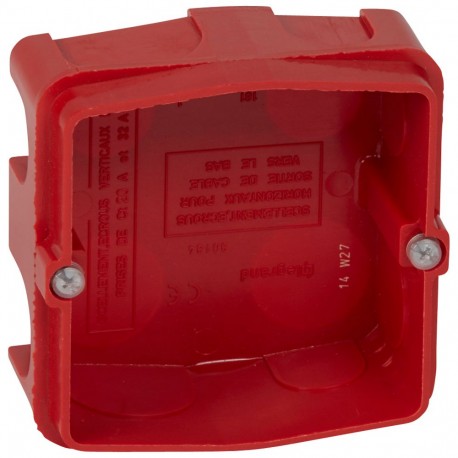 080184 LEGRAND LG-CASE BASE FÜR 20/32A 85X85X40MM