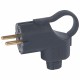 050252 LEGRAND FICHE 2P+T AVEC POIGNÉE NOIRE