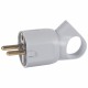 050324 LEGRAND STECKER 2P+T C/SHOOTER-GRAU