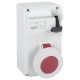 056625 LEGRAND KAMM. ENCL. 3P+T 16A 400V IP55