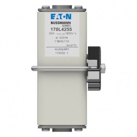 FUSE 20A 1600V 1*BKN/110 AR 170L4255 EATON ELECTRIC SICHERUNG 20A 1600V 1*BKN/110 AR