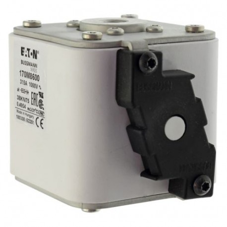 FUSE 315A 1000V 3BKN/75 AR UR 170M8600 EATON ELECTRIC SICHERUNG 315A 1000V 3BKN/75 AR UR