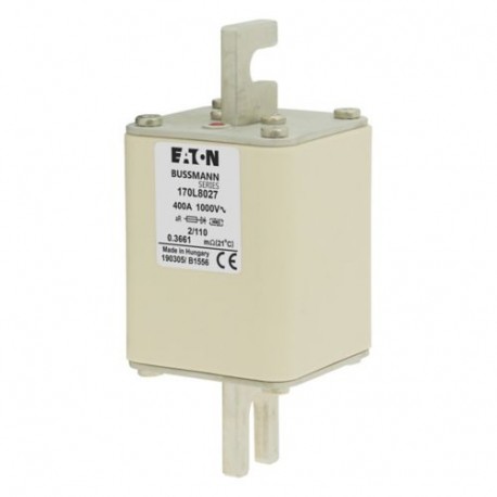 FUSE 400A 1000V 2/110 AR 170L8027 EATON ELECTRIC SICHERUNG 400A 1000V 2/110 AR
