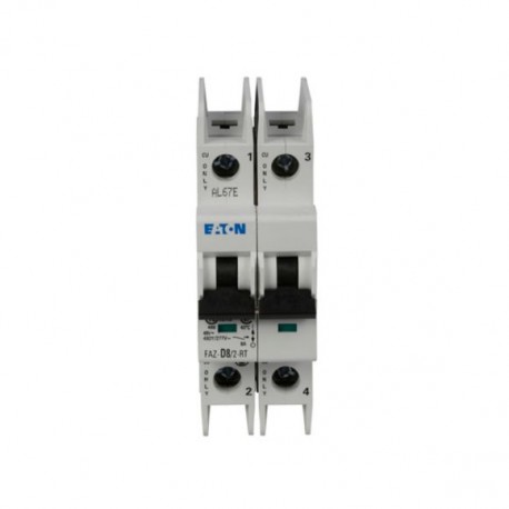 FAZ-D5/2-RT 102223 Y7-102223 EATON ELECTRIC Disjuntor FAZ-RT, 5A, 2P, curva D