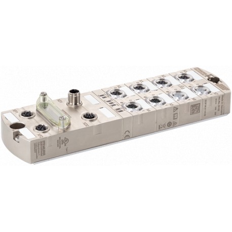 55161 MURRELEKTRONIK MVK-MPNIO DIO14 DIO2/IOL2 M12L 4P ProfiNet, module Compact, métal