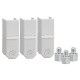 EXA04 LOVATO Kit 3 cubrebornas zu ADXL250 320A