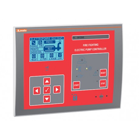 FFL700EP LOVATO Controller per elettropompa antincendio A norma en 12845, alimentazione 24VAC, RS485 integra..