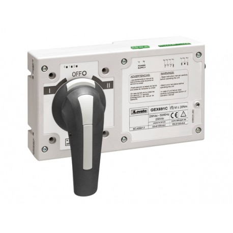 GEX692C LOVATO Unité de commande motorisée pour GE500 / 800 E-ET4
