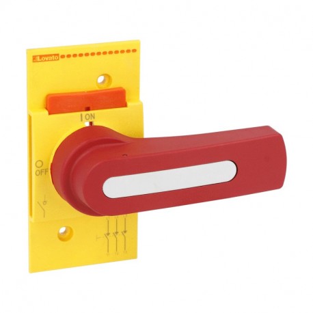 GLX61D LOVATO Direct-Drive, Giallo/Rosso. Per GL0160..GL315