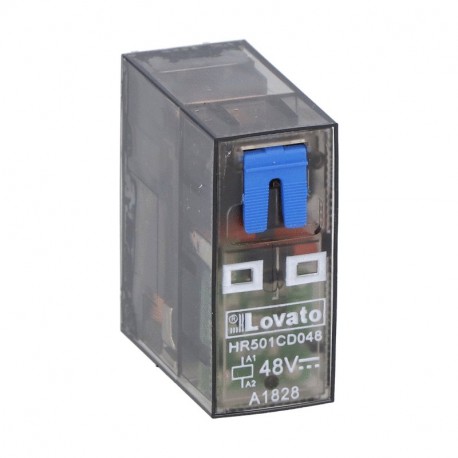 HR501CD048 LOVATO Relay miniature 1 Switched 16A 48VDC + LED