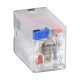 HR604CD012 LOVATO Relay Industrial 4-Switched 5A 12VDC + LED