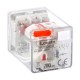 HR703CA110 LOVATO Relay Industrial-11-PIN-3-Switch 10A 110VAC+LED