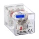 HR703CD110 LOVATO Relay Industrial-11-PIN-3-Switch 10A 110VDC+LED