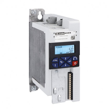 VLA102A240 LOVATO Variable speed drive ent. Single-phase 0,25 kW 200÷240 VAC