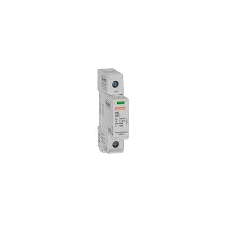 SG21PA300 LOVATO SURGE PROTECTION DEVICE TYPE 2 WITH PLUG-IN CARTRIDGE, RATED DISCHARGE CURRENT IN (8/20MS) ..