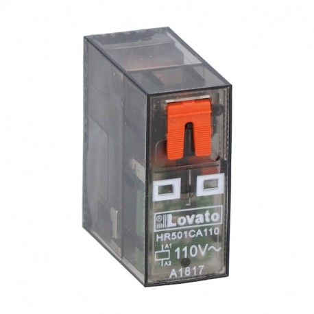 HR501CA110 LOVATO Relé miniatura 1 Conmutado 16A 110VAC + LED