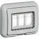 25603 BTCINO IB-COUVERCLE IP55 GRIS 3M