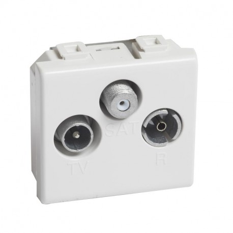 AM5210M2D BTCINO MX-BASE-TV-R-SAT NUR 2M WEIß