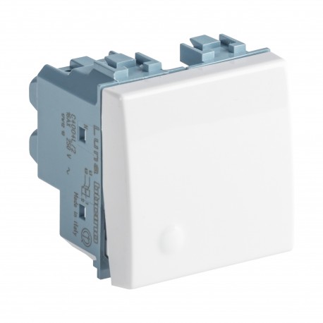 C4004L/2 BTCINO LU-CROSS-IL BASC 1P 16A 2M WEISS