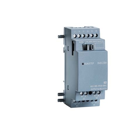 6AG1055-1FB00-7BA2 SIEMENS SIPLUS LOGO! DM8 230V -40...+70°C start up -25°C mit Conformal Coating based on 6..