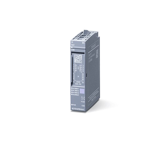 6AG1134-6FF00-2AA1 SIEMENS SIPLUS ET 200SP AI 8 × U BASIC –40...60 °C, con revestimiento conformado basado e..