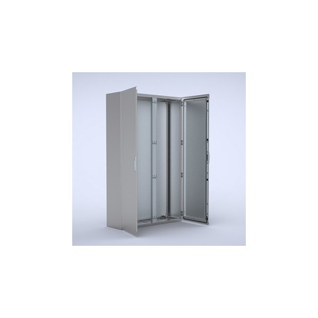 EKDS18124-4X nVent HOFFMAN Self-supporting, 1800x1200x400, compact, 2-door, with MP, stainless 304, IP66