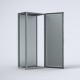 MCSE20086R5 ELDON Standschränke, 2000x800x600, Anreihschrank, eintürig, mit MP, Stahlblech, IP56