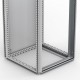 MSFCP2008R5 ELDON Profile mit deckel-front, 2000x800, 2 perf. horizontale + 2 perf. vertikale