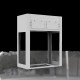 PGM10126 ELDON Socket, 1000x1200x600, galvanized steel, RAL7035