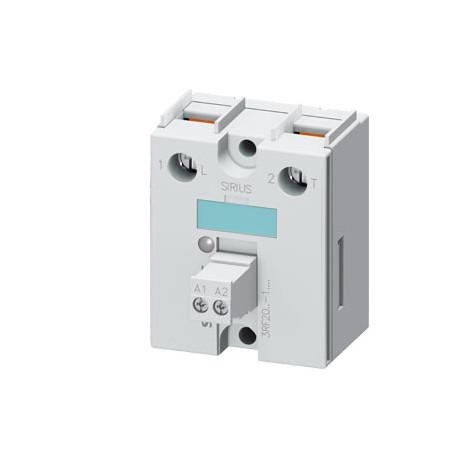 3RF2030-1AA42 SIEMENS Semiconductor relay, 1-phase 3RF2 Overall width 45 mm, 30 A 24-230 V / 4-30 V DC screw..
