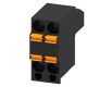 3RF2900-2TB88 SIEMENS control connector for 3RF20/21/22/23/24 spring-loaded connection system two clamping p..