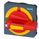 8UD1771-2CF05 SIEMENS Organe de commande avec plastron Coupure d'urgence avec éclairage Taille 75 x 75 pour ..