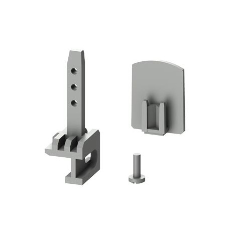 8US1998-1CA10 SIEMENS kit antivibrazione e antiurto 2 elementi di limitazione per guida di supporto 4 viti, ..