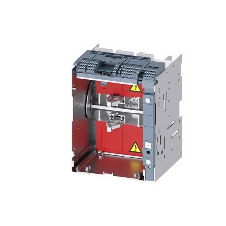 3VW8112-0AD01 SIEMENS SENTRON. Marco para montaje en rack para 3WL10 3p conex. cable CuAl. para terminales d..