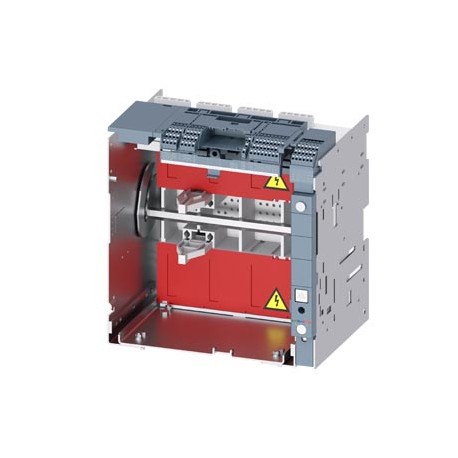 3VW8112-0BA01 SIEMENS SENTRON. Marco para montaje en rack para 3WL10 4p conexión principal vertical post. eq..