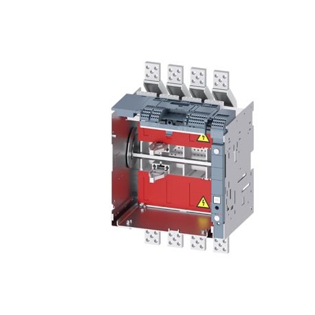3VW8112-0BE01 SIEMENS SENTRON. Marco para montaje en rack para 3WL10 4p conex. principal accesible por el fr..