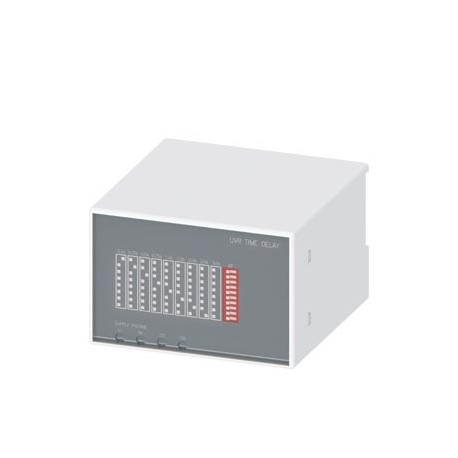 3VW9011-0AE15 SIEMENS time-delay device (adjustable) for undervoltage release UVR 60V AC/DC standard rail mo..