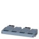 3VW9011-0AL33 SIEMENS SENTRON. Conexiones principales traseras orientables horizontal/vertical 4 uds. interr..