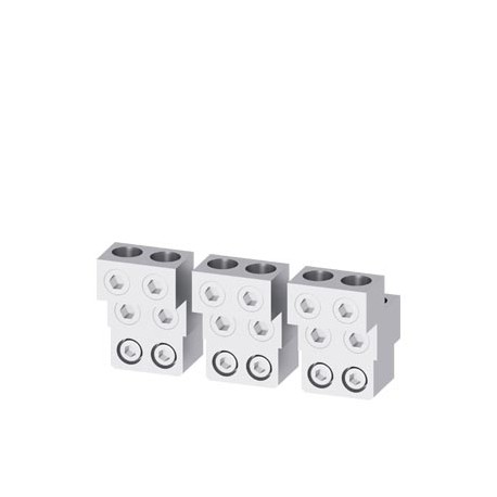 3VW9011-0AL71 SIEMENS SENTRON. Borne para conductor redondo. adaptador 4 x 240 para conex. ppal. frontal cab..