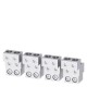 3VW9011-0AL72 SIEMENS SENTRON. Borne para conductor redondo. adaptador 4 x 240 para conex. ppal. frontal cab..