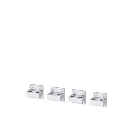 3VW9011-0AN33 SIEMENS rear main circuit connections horizontally/vertically adjust. 4 units, for guide frame..