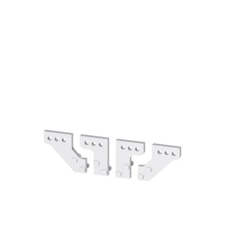 3VW9011-0AN74 SIEMENS front, broadened main conn. pieces for mounting on front-access main cir. conn. 4 unit..