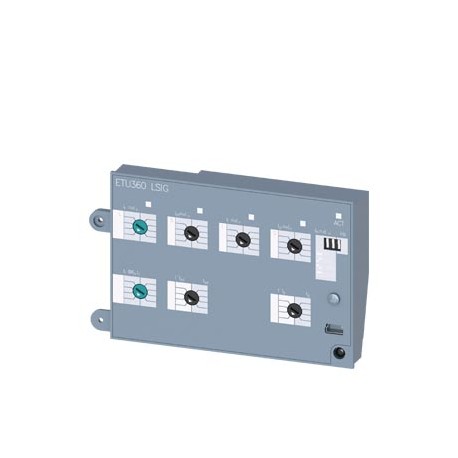 3VW9012-7AA00 SIEMENS ETU360 Electronic Trip Unit LSIG with rotary coding switches accessory for circuit bre..