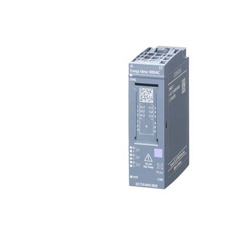 6ES7134-6PA01-0BD0 SIEMENS SIMATIC ET 200SP, analoges Eingangsmodul, AI Energy Meter 400V AC ST, passend für..