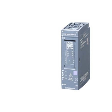 6ES7134-6PA20-0BD0 SIEMENS SIMATIC ET 200SP, Analog input module, AI Energy Meter 480V AC ST, suitable for B..
